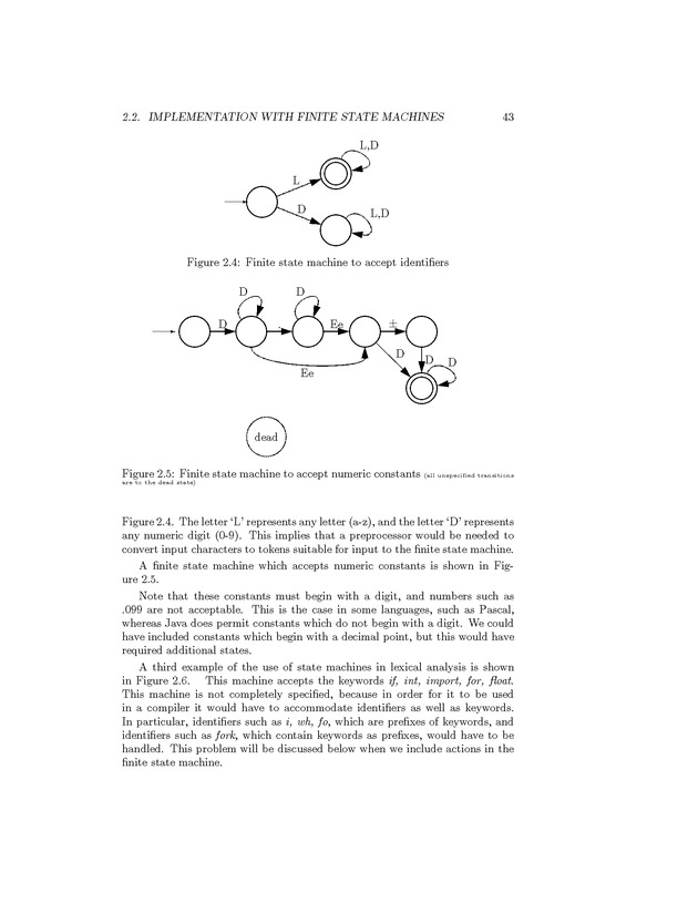 Compiler Design: Theory, Tools, and Examples - Page 43